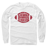 Morten Andersen Men's Long Sleeve T-Shirt | 500 LEVEL